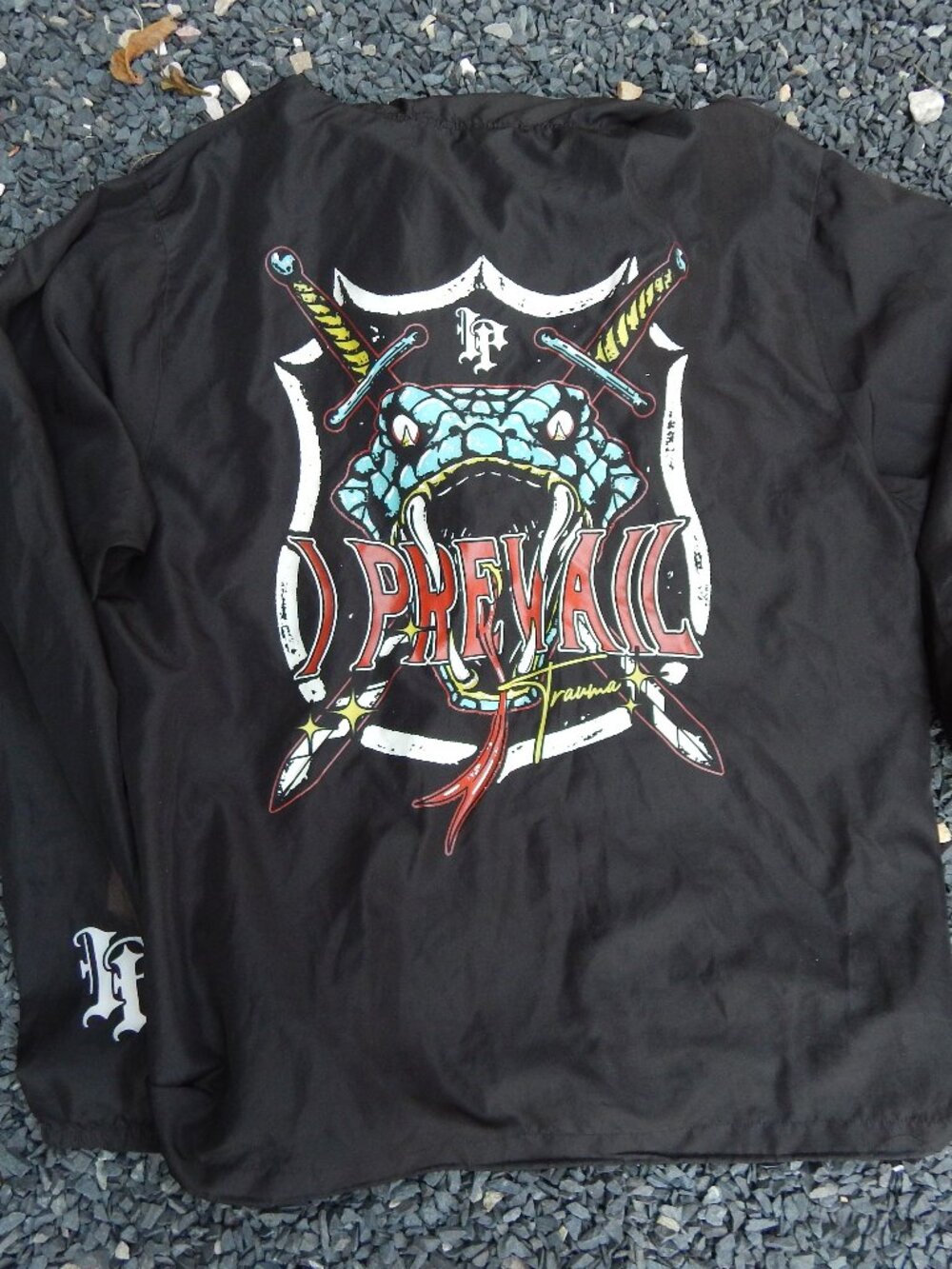 I Prevail (Band) Adult Wind Breaker Jacket Size 2XL RARE